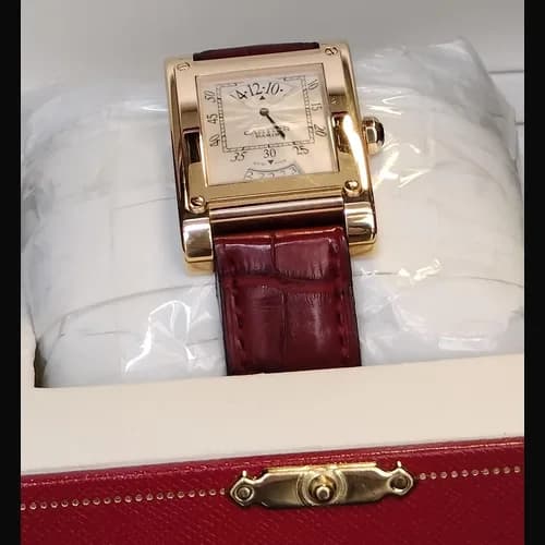 Cartier Tank à Vis "Wandering Hours" CPCP