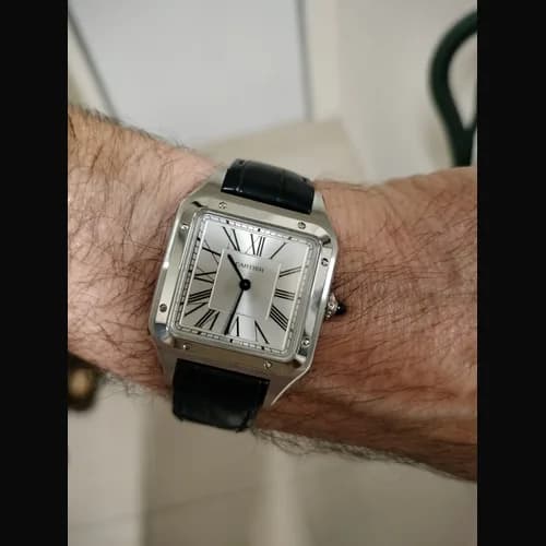Cartier Santos Dumont al Quarzo